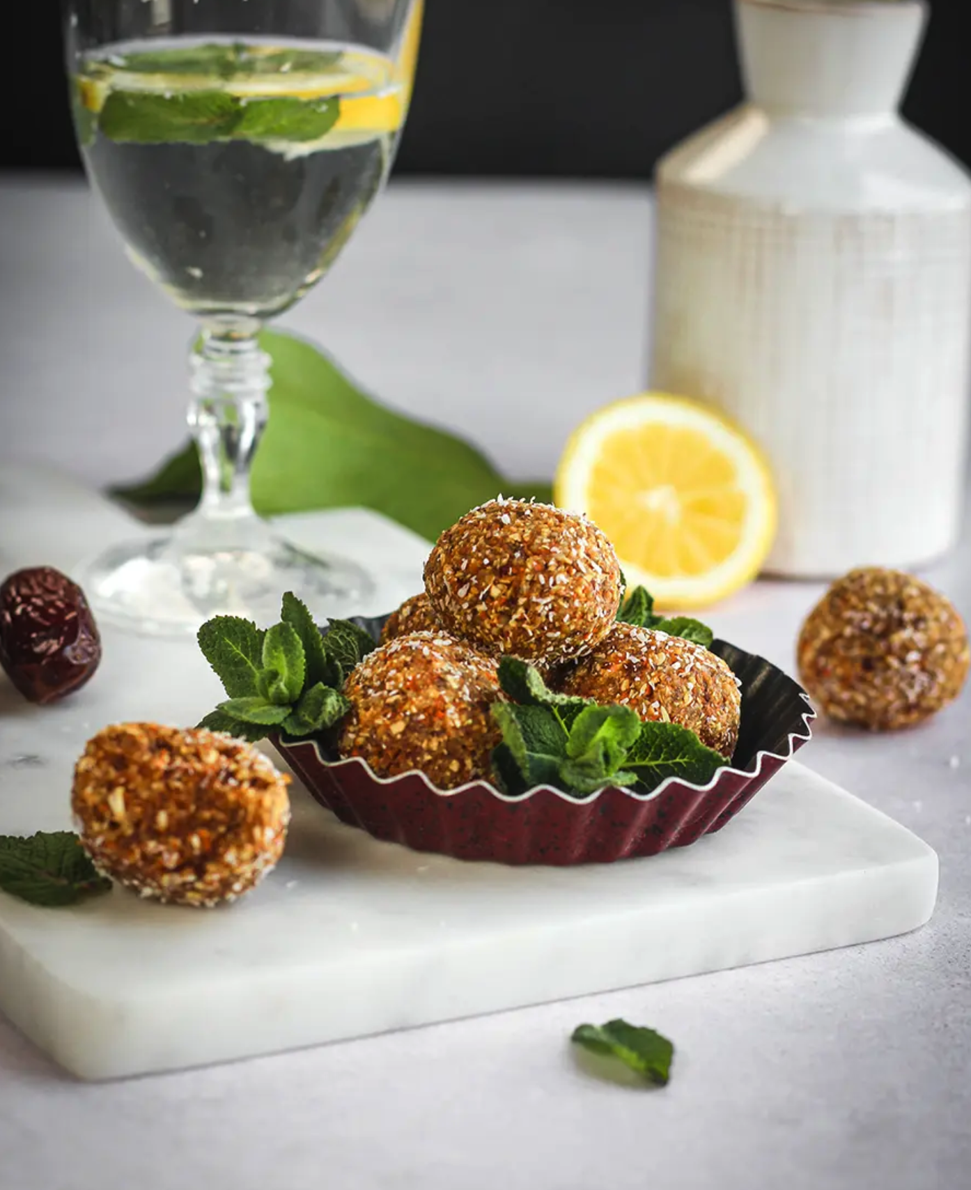 Energy balls façon carrot cake